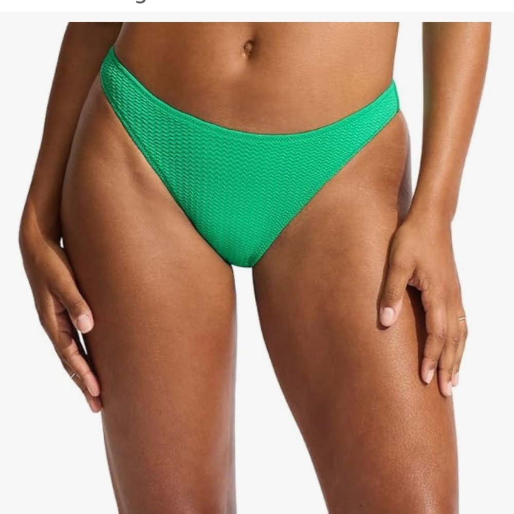 Seafolly Women's High Cut Pant Bikini Bottom Swimsuit